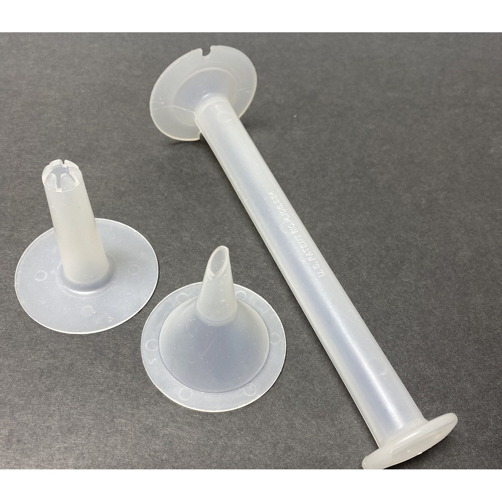 Wear-Ever Super Shooter 70001 Replacement Barrel Pusher and tips lot of 3 pieces
